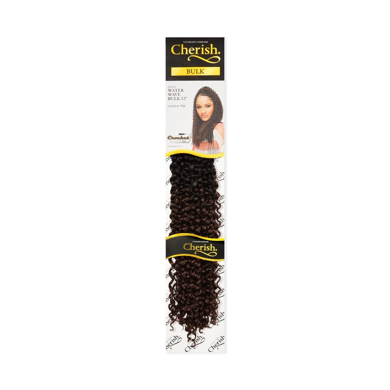 Cherish Water Wave Bulk 22'' Crochet Hair Braids (All Colours), Cherish, Beautizone UK