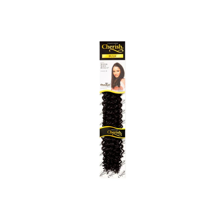 Cherish Water Wave Bulk 22'' Crochet Hair Braids (All Colours), Cherish, Beautizone UK