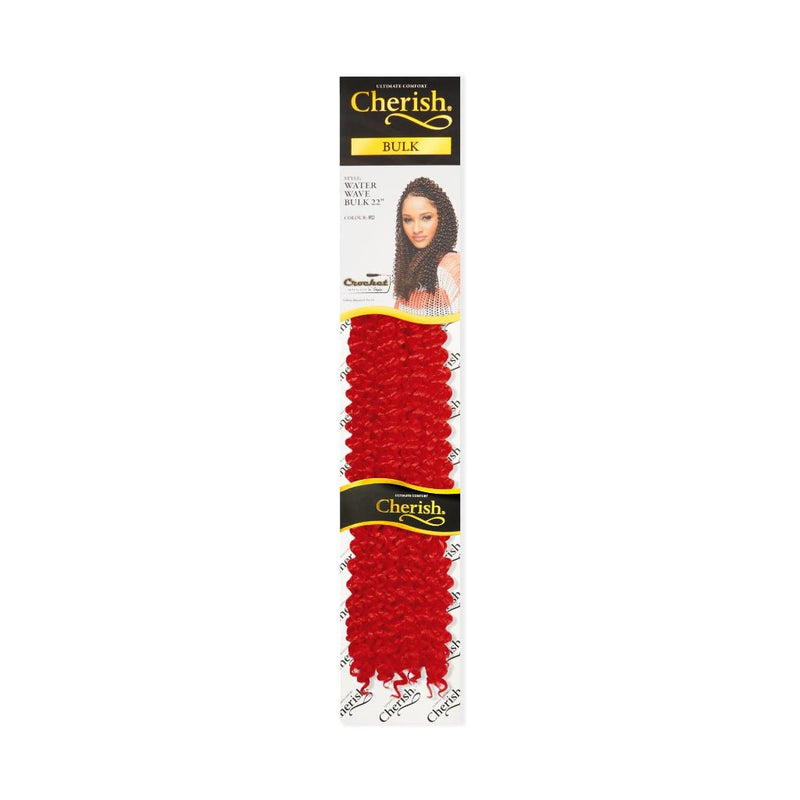 Cherish Water Wave Bulk 22'' Crochet Hair Braids (All Colours), Cherish, Beautizone UK