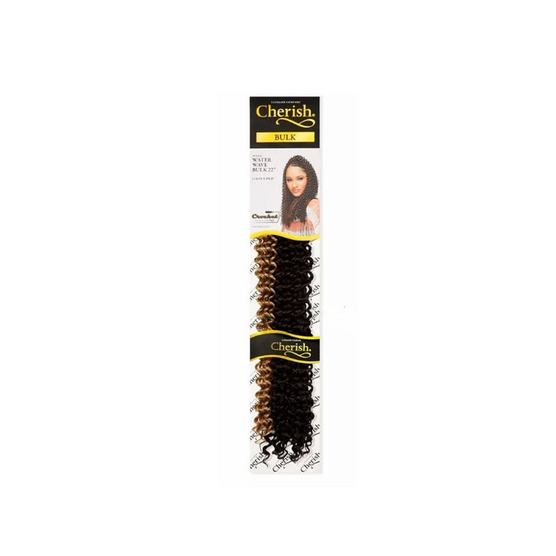 Cherish Water Wave Bulk 22'' Crochet Hair Braids (All Colours), Cherish, Beautizone UK