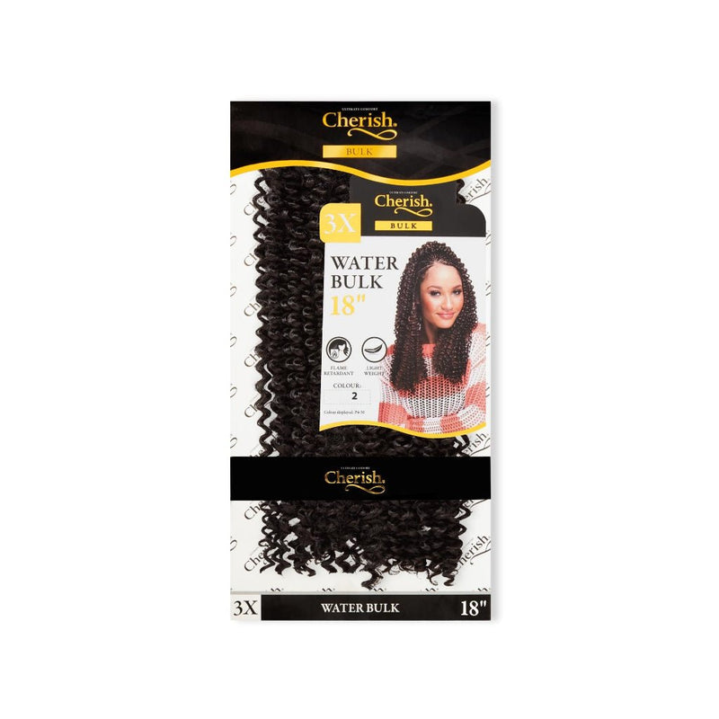 Cherish Water Wave Bulk Crochet Hair 3x Value Pack 14" & 18" inches, Cherish, Beautizone UK