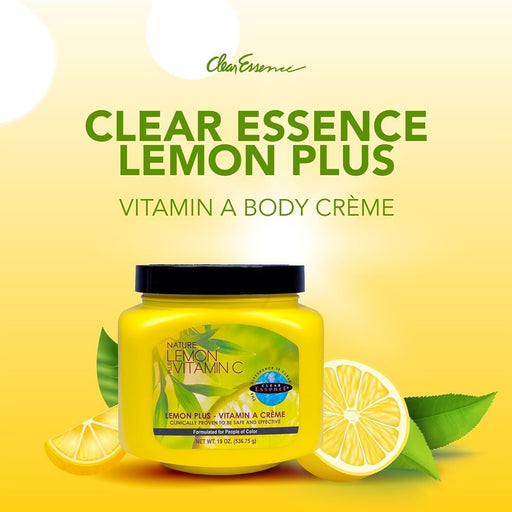 Clear Essence Lemon Plus Vitamin C Vitamin A Creme 536.75g, Clear Essence, Beautizone UK