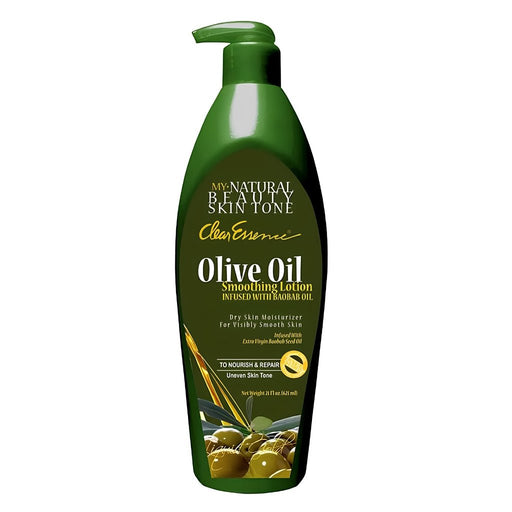 Clear Essence Skin Tone Olive Oil Smoothing Lotion 621ml, Clear Essence, Beautizone UK