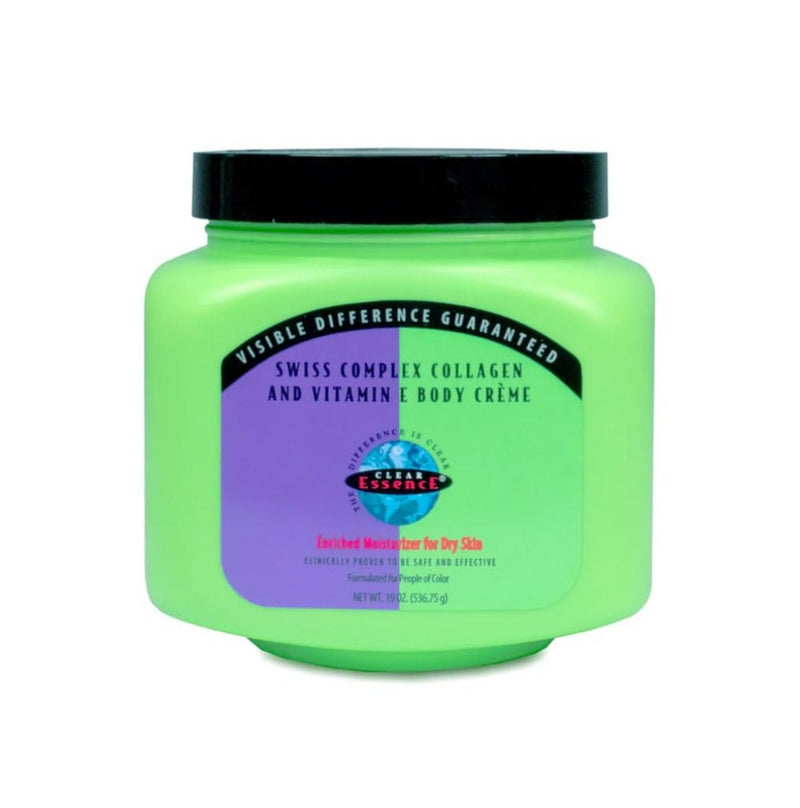 Clear Essence Swiss Complex Collagen with Vitamin E Body Creme 536.75g, Clear Essence, Beautizone UK