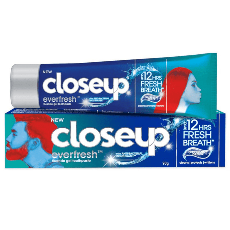 Close Up Toothpaste Peppermint 90g, CloseUp, Beautizone UK