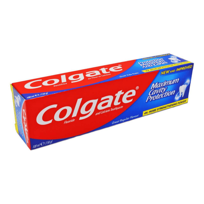 Colgate Toothpaste - Maximum Cavity Regular 100ml, Colgate, Beautizone UK