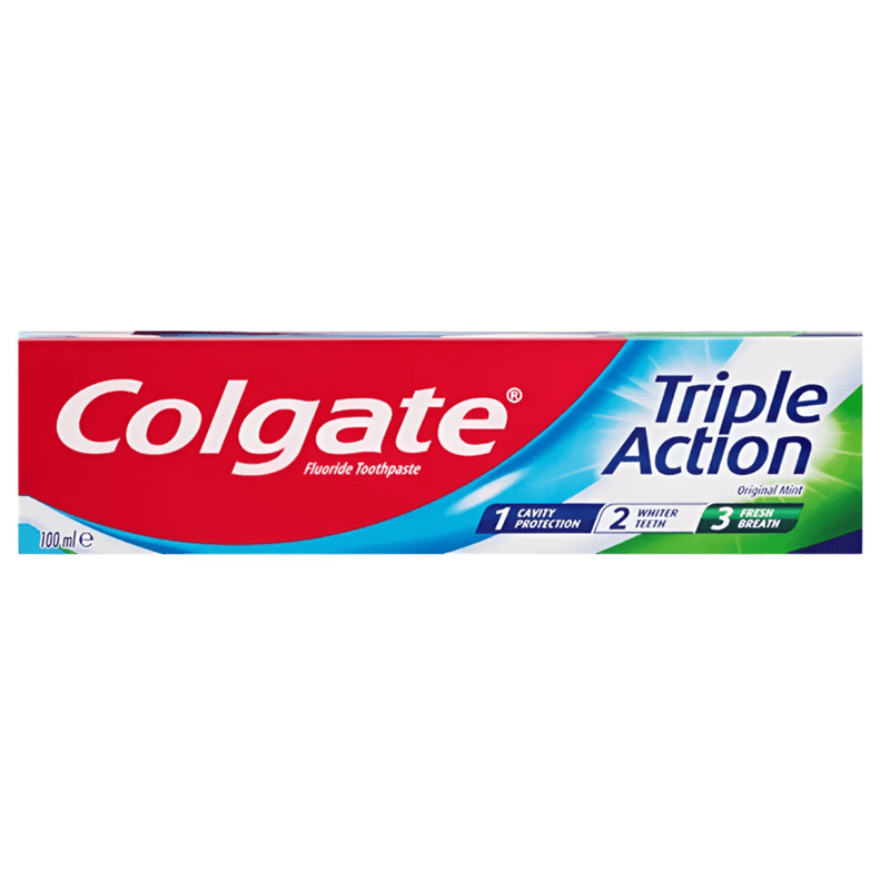 Colgate Toothpaste - Triple Action 100ml, Colgate, Beautizone UK