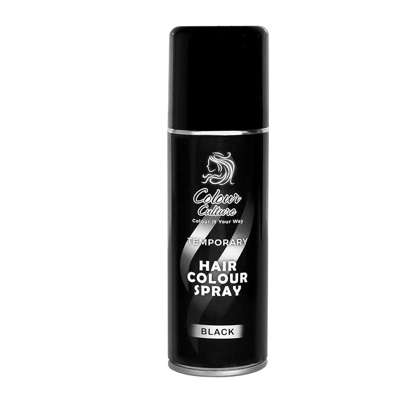 Colour Culture Black Hair Colour Spray 125ml, Colour Culture, Beautizone UK