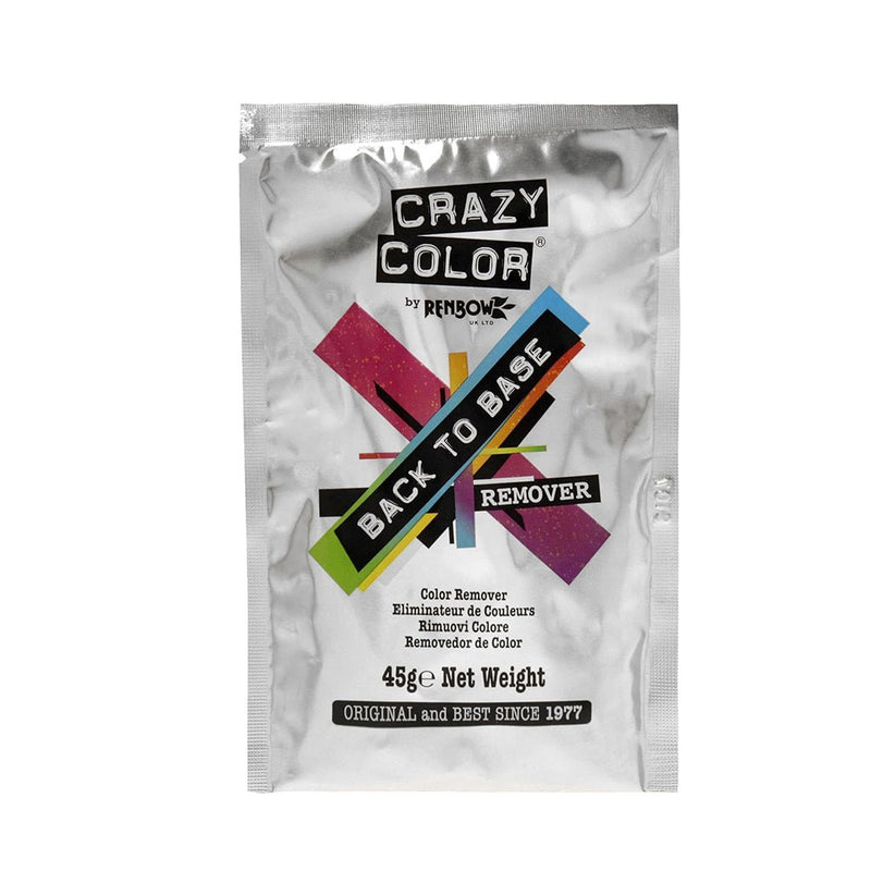 Crazy Color Back to Base Hair Colour Remover 45g, Crazy Color, Beautizone UK
