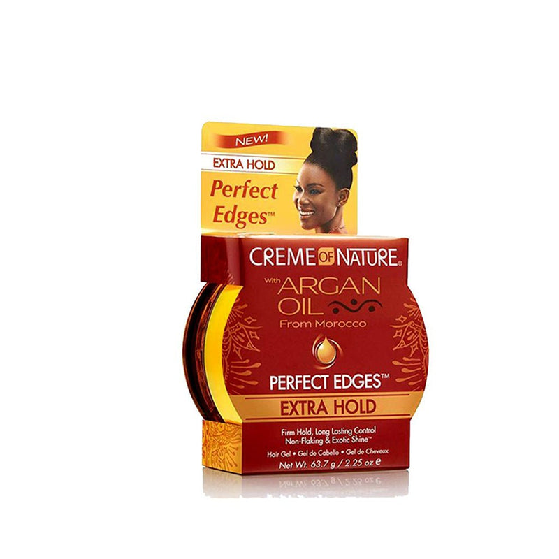 Creme of Nature Argan Oil Perfect Edges Extra Hold Edge Control Gel 63.7g, Creme of Nature, Beautizone UK