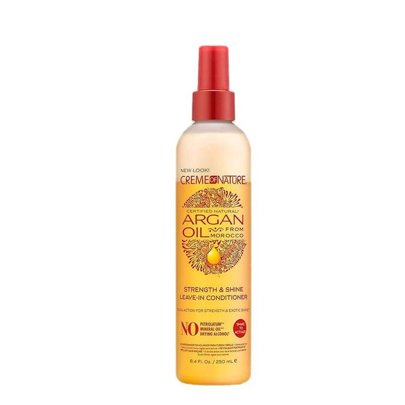 Creme of Nature Argan Oil Strength & Shine Leave - in Conditioner 250ml, Creme of Nature, Beautizone UK