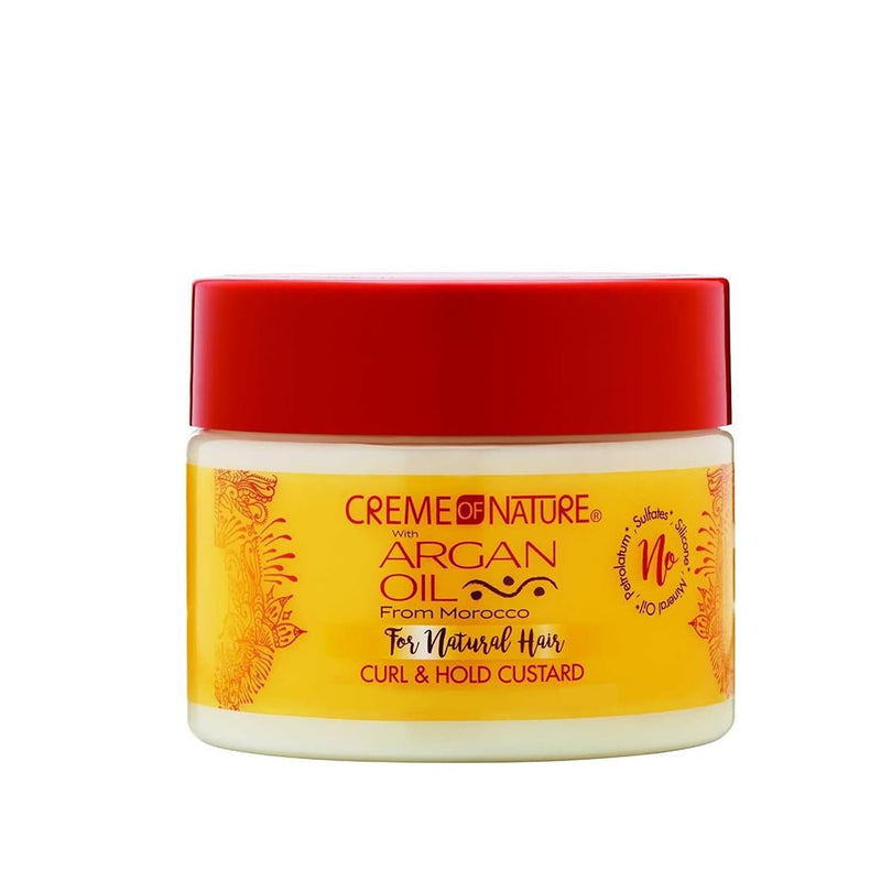 Creme of Nature Argan Oil Twirling Custard 326g, Creme of Nature, Beautizone UK