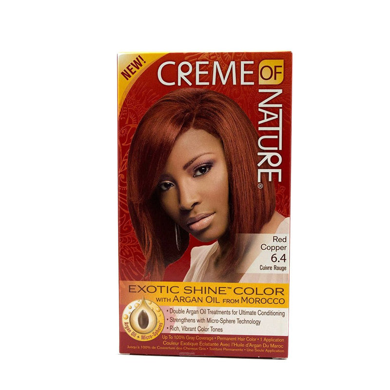 Creme of Nature Exotic Shine Permanent Hair Color (6.4 Red Copper), Creme of Nature, Beautizone UK