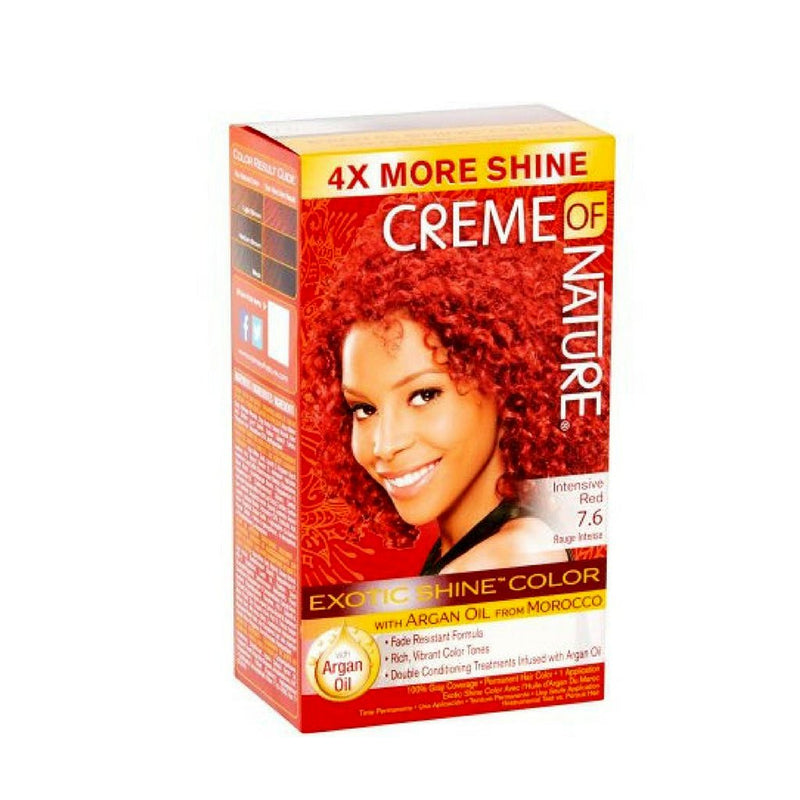 Creme of Nature Exotic Shine Permanent Hair Color (7.6 Intensive Red), Creme of Nature, Beautizone UK