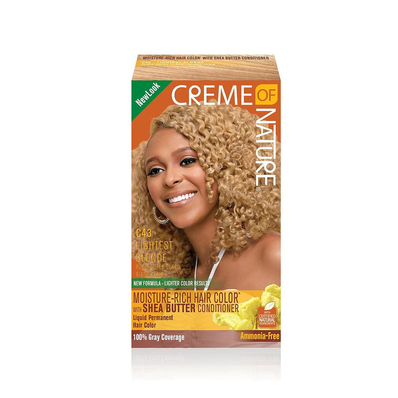 Creme of Nature Hair Dye l Color C43 Lightest Blonde, Creme of Nature, Beautizone UK