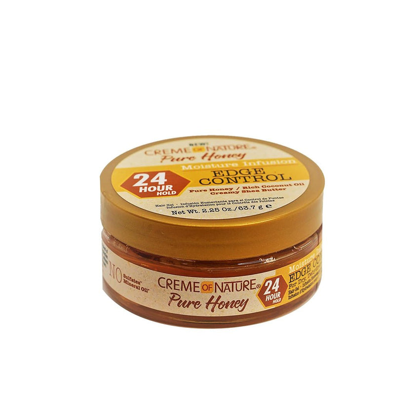 Creme Of Nature Pure Honey Moist Infusion Edge Control 63.7g, Creme of Nature, Beautizone UK