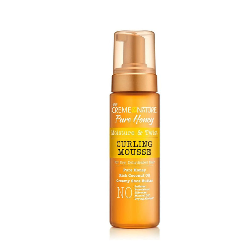 Creme of Nature Pure Honey Moisture & Twist Curling Mousse 207ml, Creme of Nature, Beautizone UK