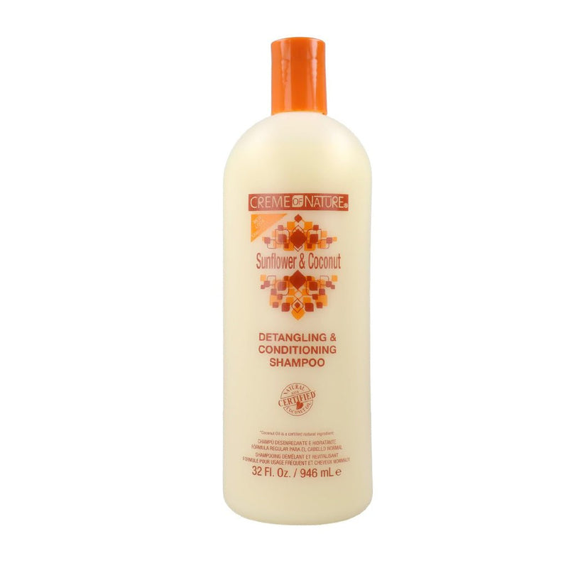 Creme of Nature Sunflower & Coconut Detangling Conditioning Shampoo 946ml, Creme of Nature, Beautizone UK