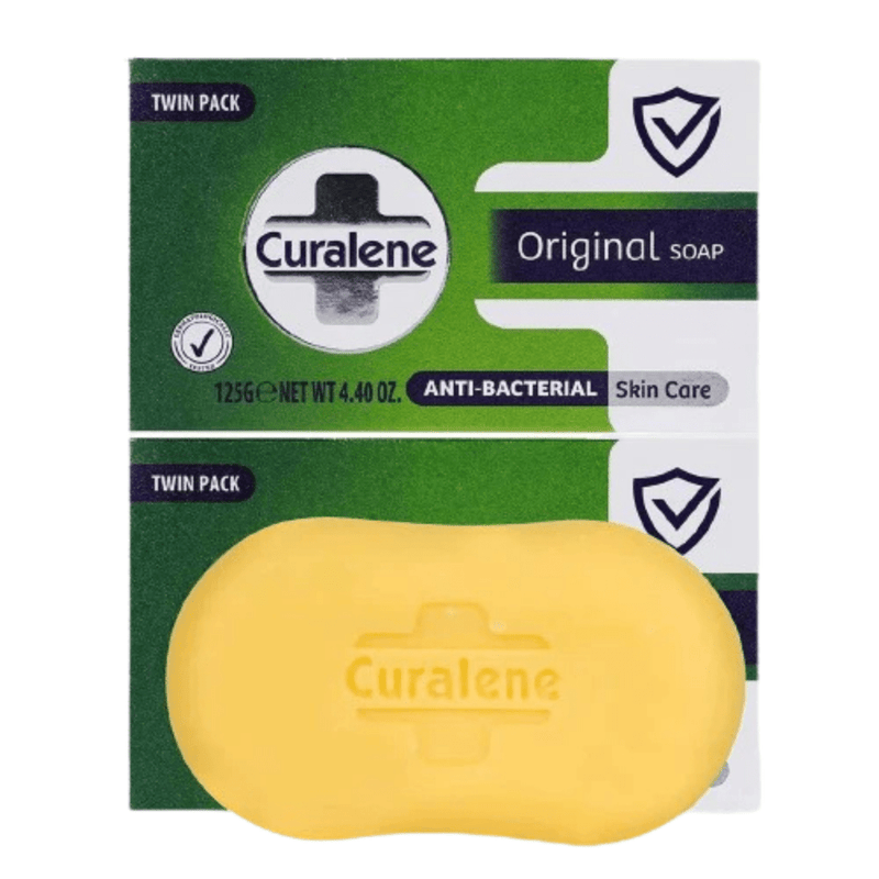 Curalene Anti - Bacterial Soap 125g Twin Pack, Curalene, Beautizone UK