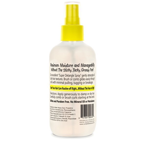 Curly Kids Super Detangling Spray 180ml, Curly Kids, Beautizone UK