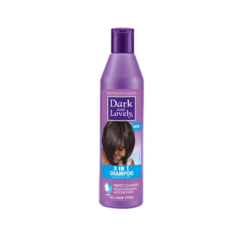 Dark and Lovely 3 in 1 Shampoo 250ml, Dark And lovely, Beautizone UK