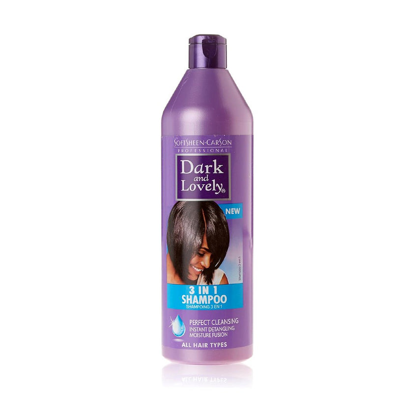 Dark and Lovely 3 in 1 Shampoo 500ml, Dark And lovely, Beautizone UK