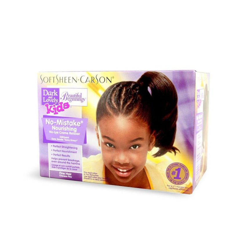 Dark and Lovely Beautiful Beginnings Relaxer Kit - Fine hair, Dark And lovely, Beautizone UK