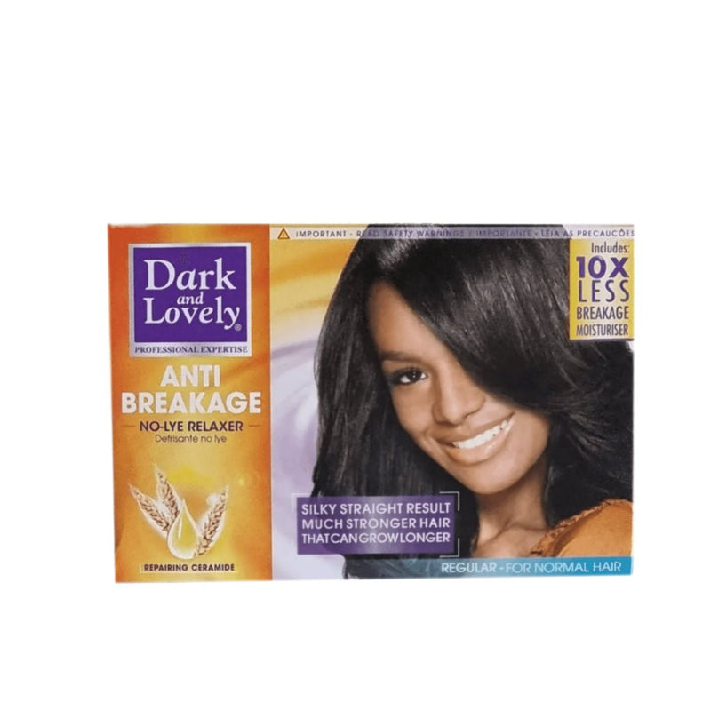 Dark and Lovely Hair Relaxer Anti Breakage Kit - Reguler/Normal Hair, Dark And lovely, Beautizone UK