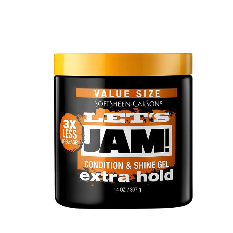 Dark and Lovely Let's Jam! Shining & Conditioning Gel Extra Hold 397g, Dark And lovely, Beautizone UK