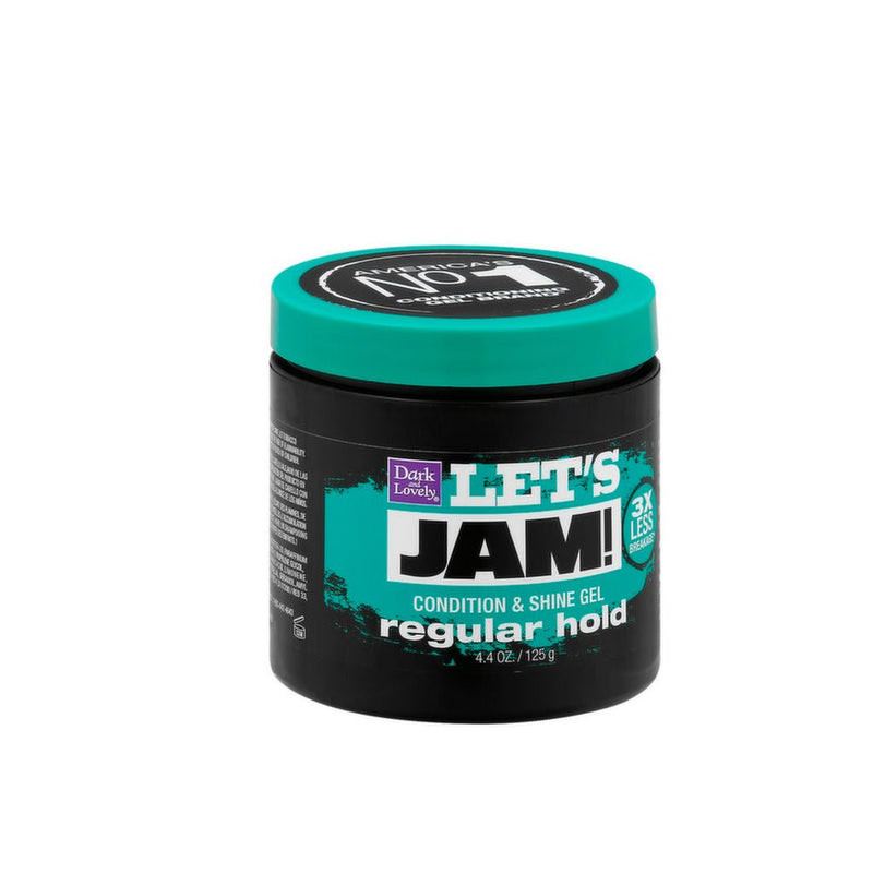 Dark and Lovely Let's Jam! Shining & Conditioning Gel Regular 125g, Dark And lovely, Beautizone UK