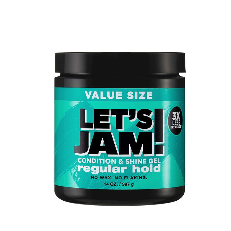 Dark and Lovely Let's Jam! Shining & Conditioning Gel Regular 397g, Dark And lovely, Beautizone UK