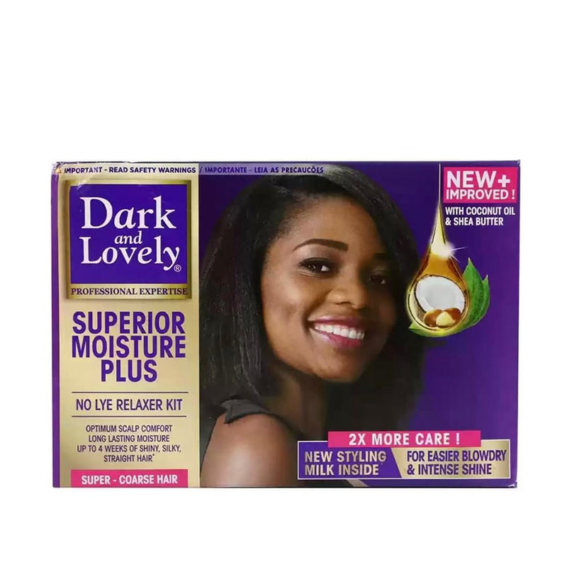 Dark And Lovely Superior Moisture Plus Relaxer Kit - Super, Dark And Lovely, Beautizone UK