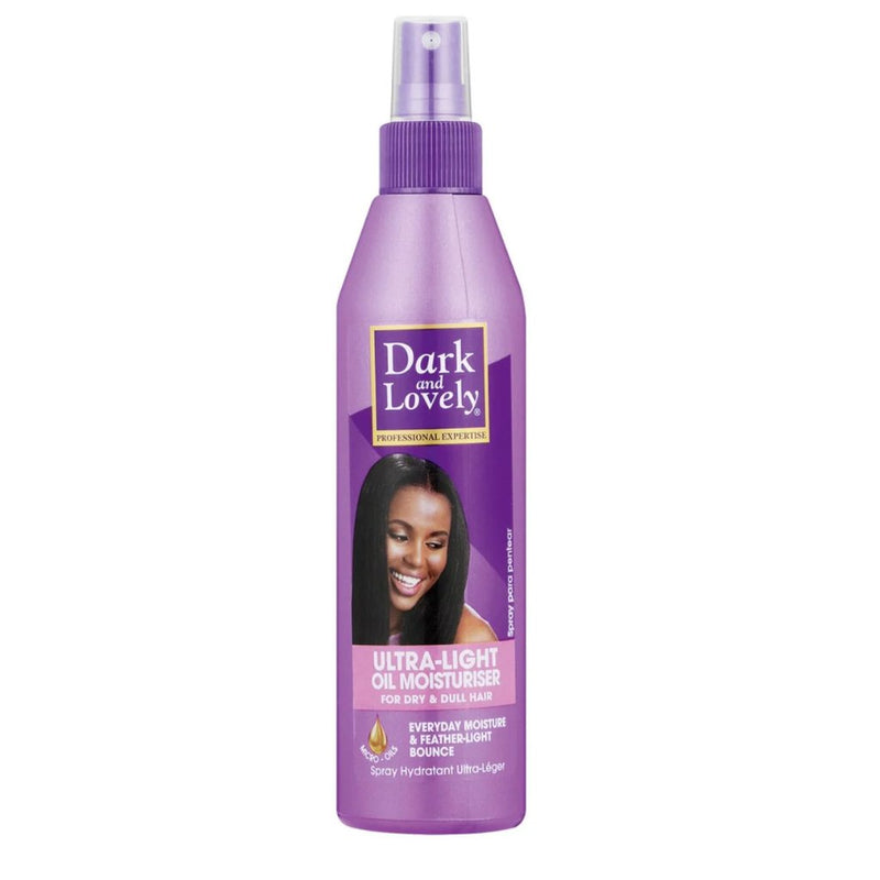 DARK AND LOVELY ULTRA LIGHT OIL MOISTURISER FOR DRY AND DULL HAIR, Beautizone UK, Beautizone UK
