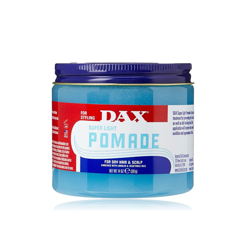 Dax Pomade Super Light Pomade Dry Hair And Scalp Treatment 397g, Dax, Beautizone UK