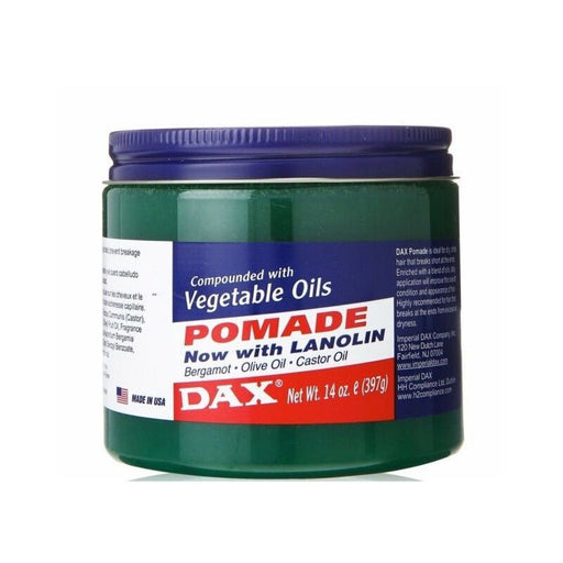 Dax Vegetable Oils Pomade With Lanolin 397g, Dax, Beautizone UK