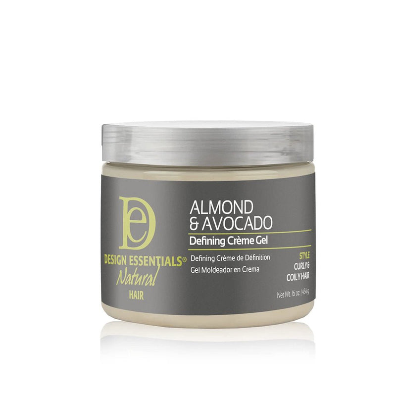 Design Essentials Natural Almond And Avocado Defining Creme Gel 454g, Design Essentials, Beautizone UK