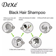 Dexe Black Color Hair Shampoo 25ml, Dexe, Beautizone UK