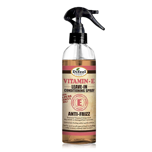 Difeel Anti - Frizz Leave in Conditioning Spray with 100% Pure Vitamin E 177ml, Difeel, Beautizone UK