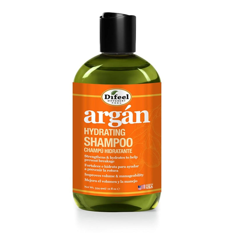 Difeel Argan Hydrating Shampoo 354.9ml, Difeel, Beautizone UK