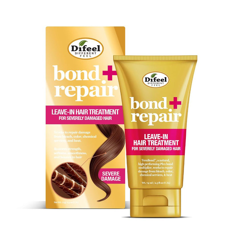 Difeel Bond & Repair Leave in Hair Treatment for Severely Damaged Hair 71g, Difeel, Beautizone UK