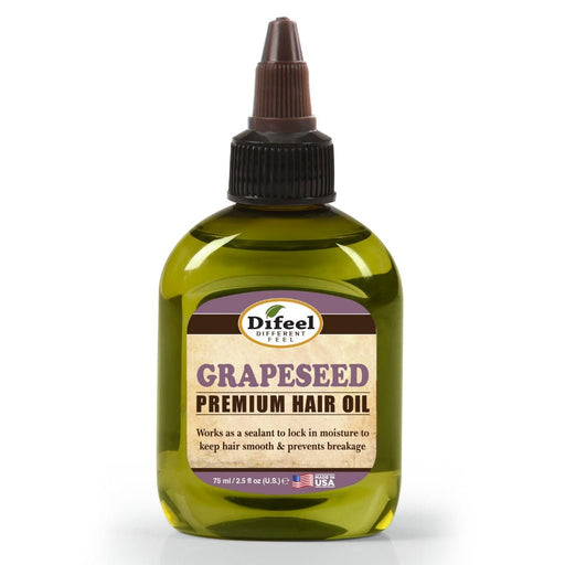 Difeel Grapeseed Premium Hair Oil 75ml, Difeel, Beautizone UK