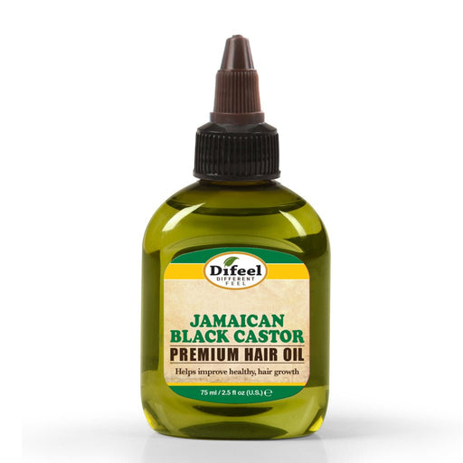 Difeel Jamaican Black Castor Premium Hair Oil 75ml, Difeel, Beautizone UK
