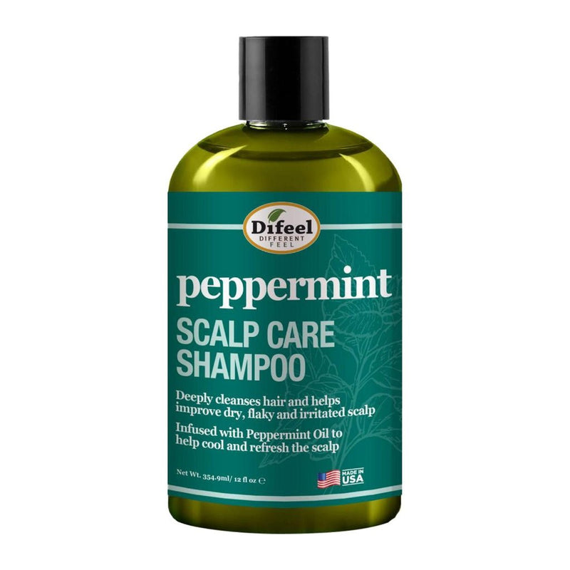 Difeel Peppermint Scalp Care Shampoo 354.9ml, Difeel, Beautizone UK