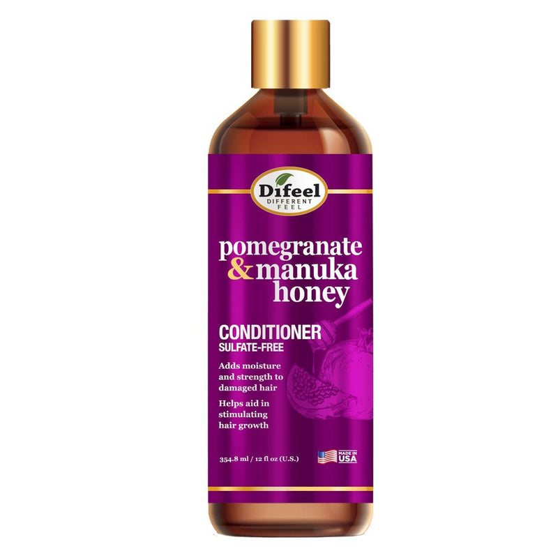 Difeel Pomegranate & Manuka Honey Sulfate - Free Conditioner 354.8ml, Difeel, Beautizone UK