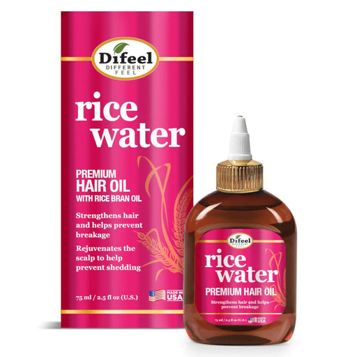 Difeel Rice Water Premium Hair Oil 75ml, Difeel, Beautizone UK