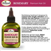 Difeel Rosemary Premium Hair Oil 210ml, Difeel, Beautizone UK