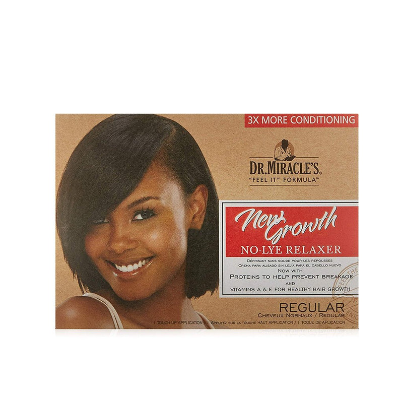 Dr Miracle New Growth No Lye Hair Relaxer 1 Application Regular, Dr Miracles, Beautizone UK