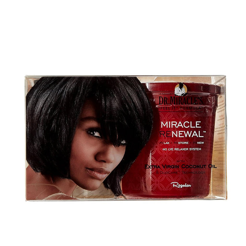 Dr Miracle's Miracle Extra Virgin Coconut Oil No Lye Relaxer System Kit Regular, Dr Miracle’s, Beautizone UK