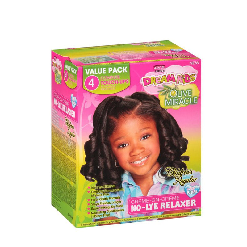 Dream Kids Olive Miracle 4 - Touch - up Relaxer Regular, Dream Kids, Beautizone UK