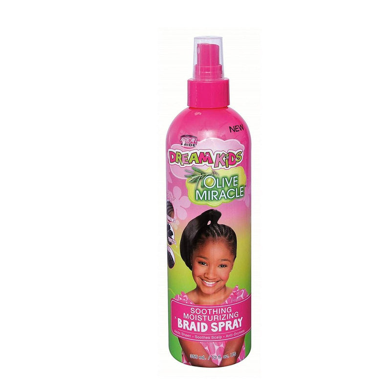 Dream Kids Olive Miracle Braid Spray 355ml, Dream Kids, Beautizone UK